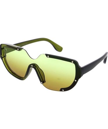 5176 Unisex Plastic Large Two Color Shield Frame