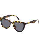 80094 Unisex Plastic Large Rectangular Shield Frame w/ Pinstripe Design