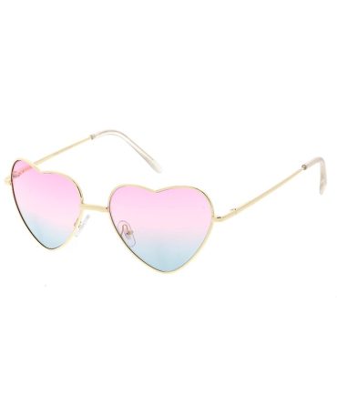 3613HRT Women’s Metal Small Wire Heart Frame w/ Two Tone Lens
