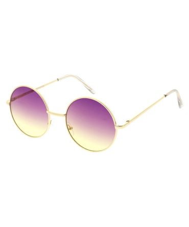 3614MH Women’s Medium Sized Round Metal Frame w/ Two Tone Lens