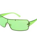 5277 Unisex Metal Small Futuristic Shield Frame