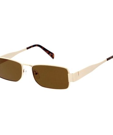 5310 Unisex Metal Small Vintage Inspired Rectangle Frame
