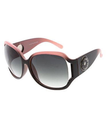 6267VE Vivant Eyewear Plastic Oversized Square Frame Open Temple