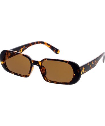 80116 Women’s Plastic Medium ’90s Inspired Rounded Rectangular Frame