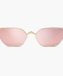 4906 Women’s Metal Large Hexagonal Vintage Inspired Frame