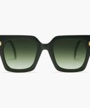 PO0649 95/31 (54)  BLACK/GREEN LENS
