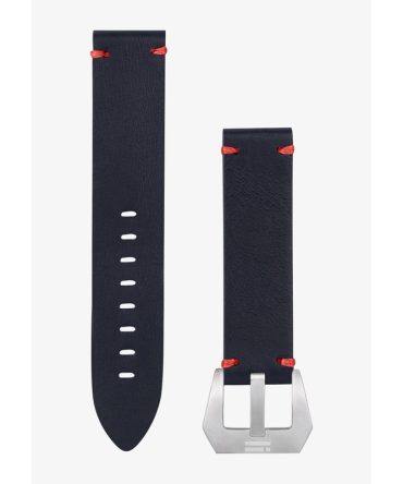 Leather Band Navy / Red