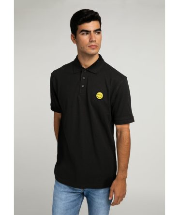 Polo Smiley Black