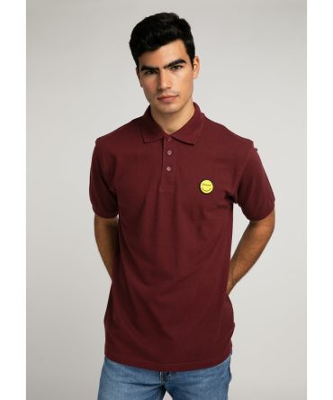 Polo Smiley Burgundy