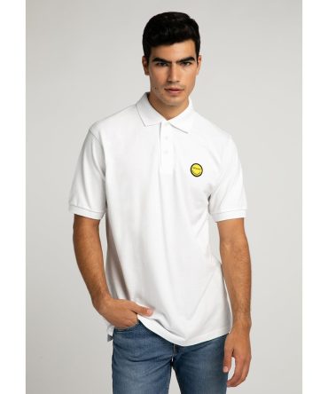 Polo Smiley White