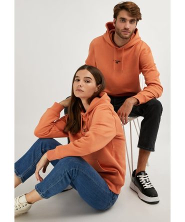 Mid Logo Hoodie Volcano / Black
