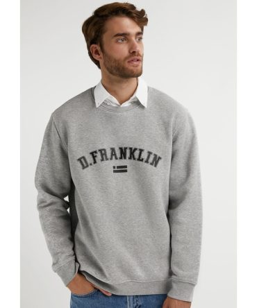 Varsity Sweatshirt Grey / Black