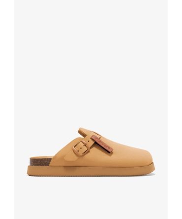 Vibe Clog Buckle Tan