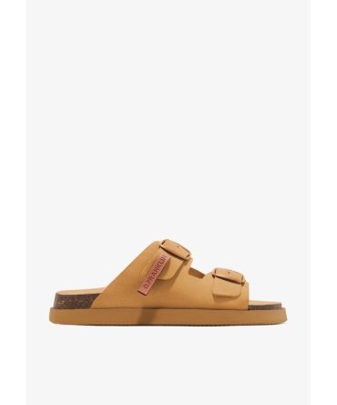 Vibe Sandals Buckle Tan