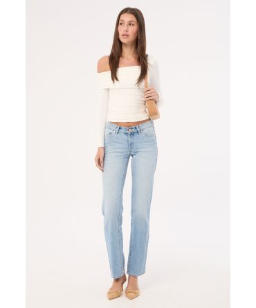 Abrand A 99 Low Straight Jean Gia Organic