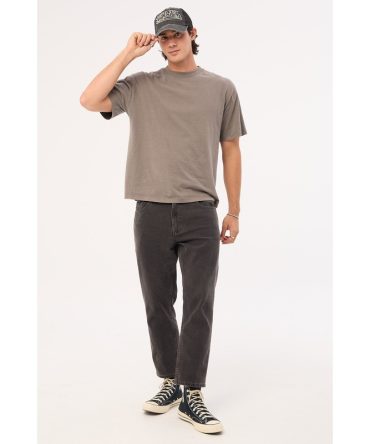 Abrand A3 Crop Bazza Washed Black