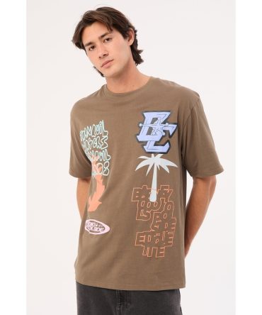 Barney Cools Stacked Tee Earth