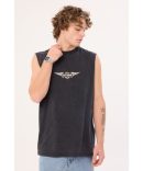 Common Need Boardmaker Singlet Black