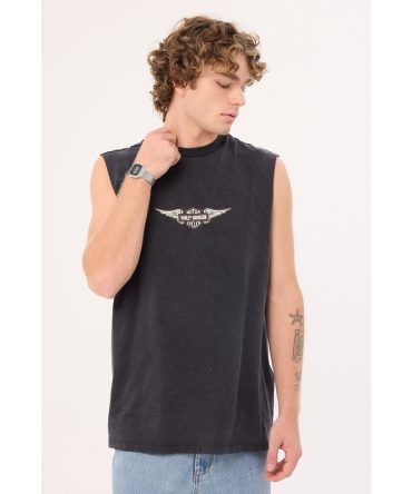 Harley-davidson SL Wings FB BandS Muscle Vintage Black