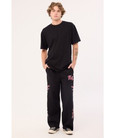 Kiss Chacey RAZOR BAGGY SWEATPANTS Jet Black