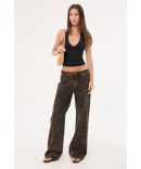 Xlarge Whistle Bull Denim 91 Pant Washed Black