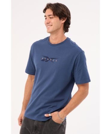 Reebok Reebok Embroided Tee Washed Navy