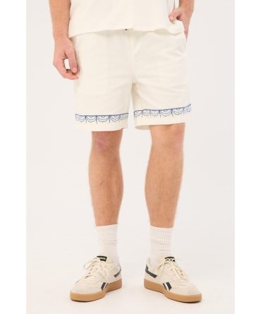 Common Need Gnocchi Elastic Waist Short White
