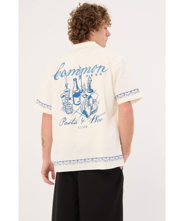 Common Need Gnocchi Resort Shirt White