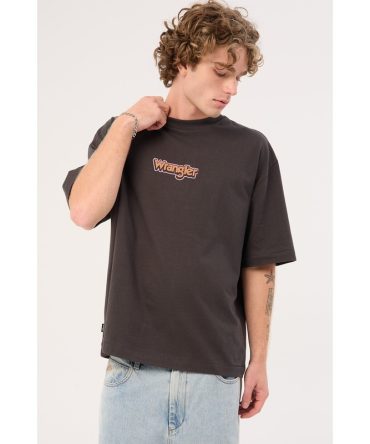 Wrangler Kabel Boxcar Tee Dark Slate