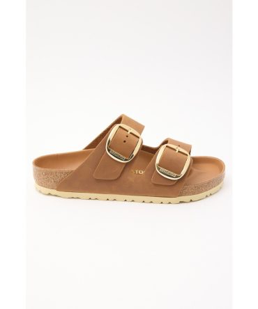 Birkenstock Arizona Big Buckle Oiled Leather Regular Cognac