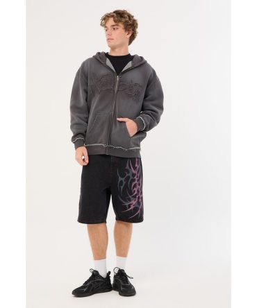 Neovision Chasm Carpenter Denim Jort Black