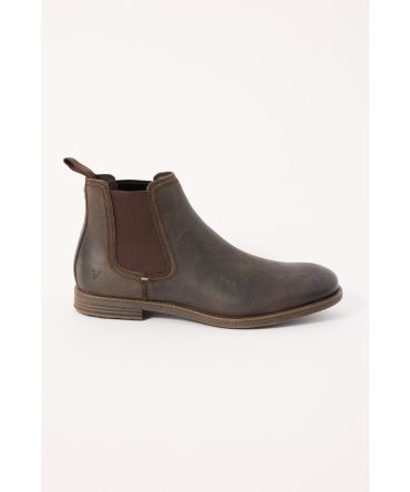 Windsor Smith Saxon Brown Oil Suede