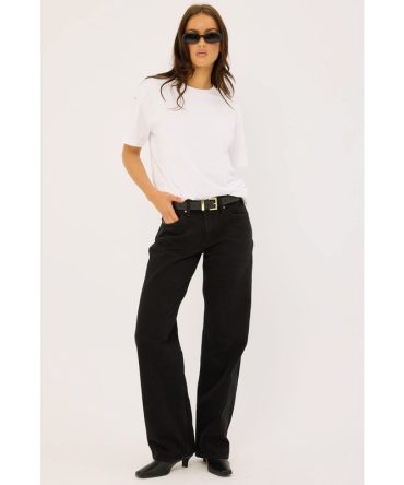 Wrangler Low Bella Baggy Black Rock