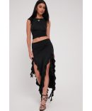Perfect Stranger Belle Mid Rise Mini Skirt Brown