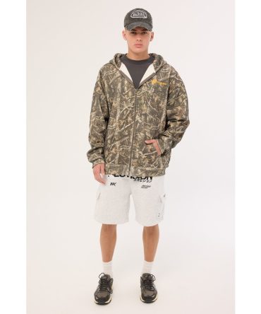 Neovision Surge Relaxed Cargo Sweat Short Snow Marle