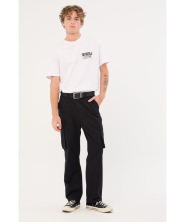 Sdouble Cargo Work Pant Black