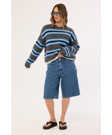 Worship Kick Off Big Baggy Short Steady Mid Blue