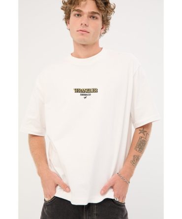 Wrangler Scorpio Boxcar Tee White