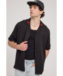 Xlarge LA Star Zip Thru Hood Black
