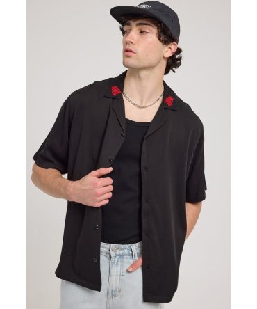 Billy Bones Club Hooked Rose Bowlo Black