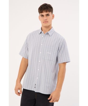 Former Manners Check Shirt Blue
