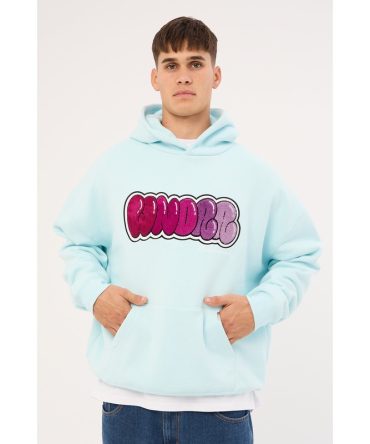 Wndrr Blissed Hood Sweat Baby Blue
