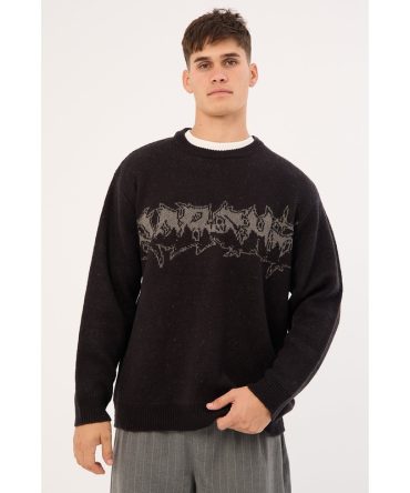 Worship Gnasher Knit Black