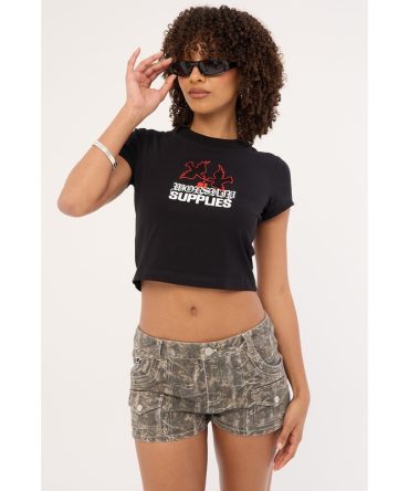 Worship Love Birds Teeny Tee Black
