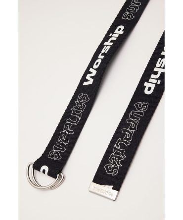 Worship Win Win Webbing Belt Black