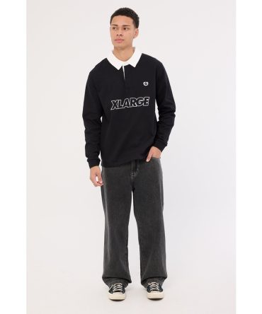 Xlarge Whistle Bull Denim 91 Pant Washed Black