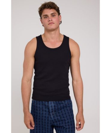 Common Need Boardmaker Singlet Black