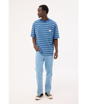 Worship Lounger Jean Electric Fade Blue