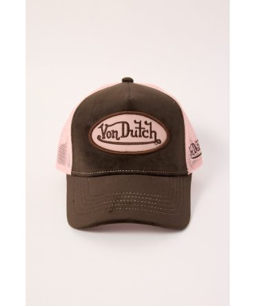 Von Dutch Trucker Hat Brown/Pink
