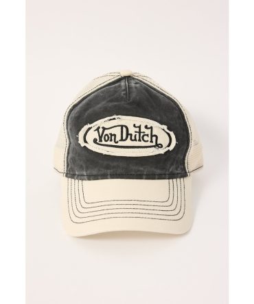 Von Dutch Trucker Hat Ecru/Black